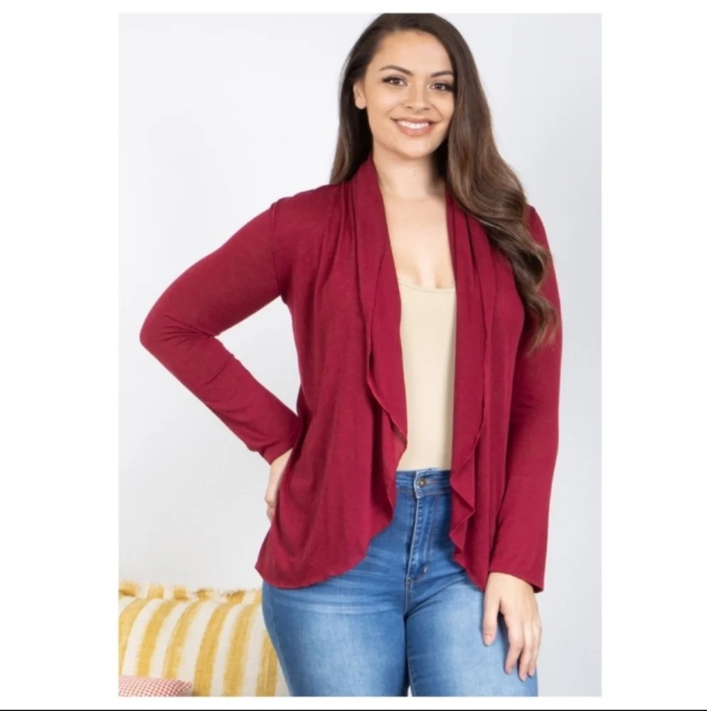 Plus Size Cardigan - Picture 2 of 2